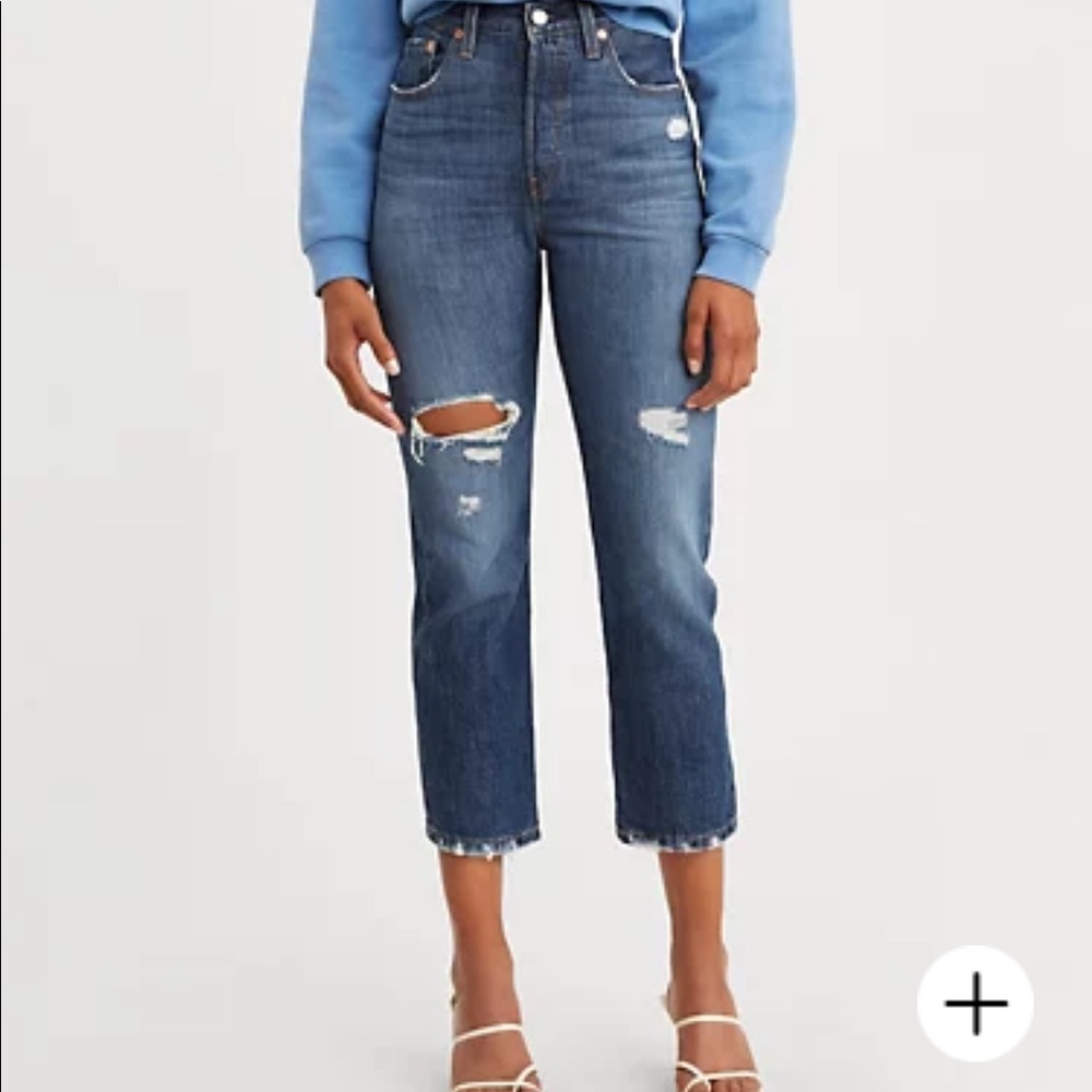 Levi’s 501 crop jeans